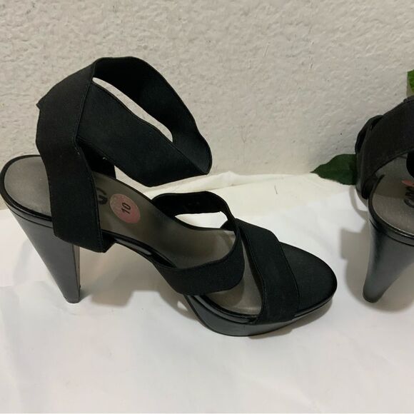 GBG Los Angeles size 10 black heels - Picture 3 of 10